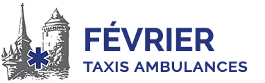 Logo de SARL Février Taxis Ambulances, partenaire du Vilain Festival, Festival de Musique & arts de rue à Sainte-Anne-sur-Vilaine (35) le Samedi 14 Septembre 2024